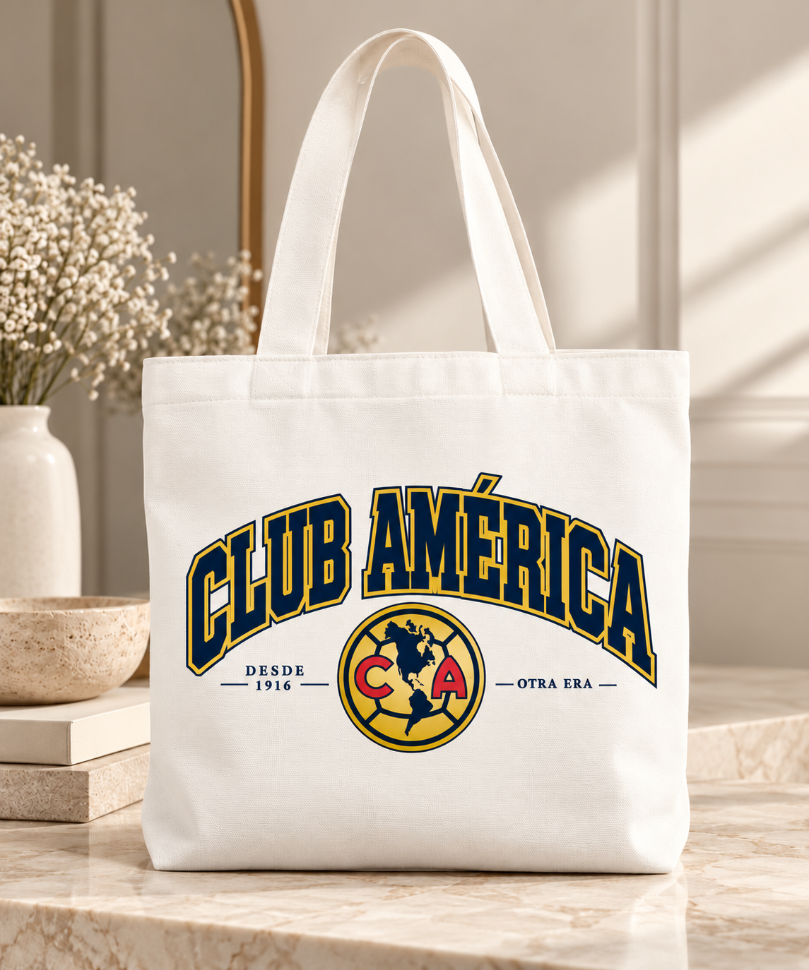Club America Varsity Tote Bag