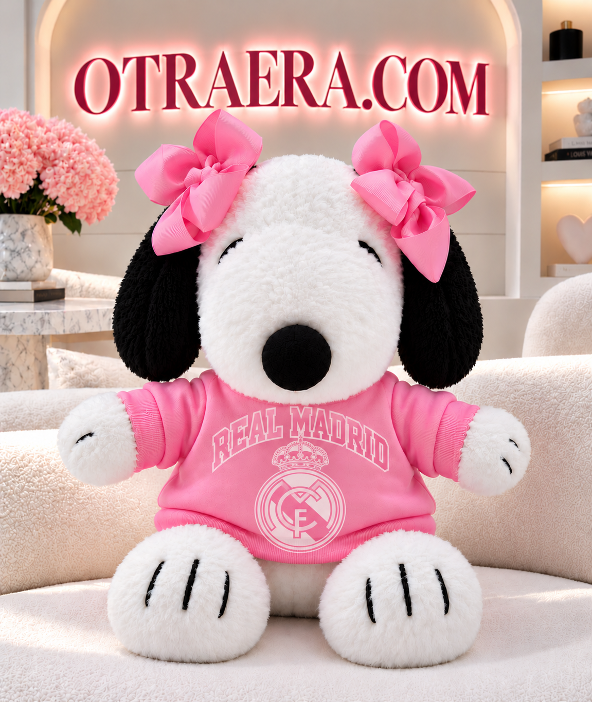 Real Madrid Snoopy Plushie