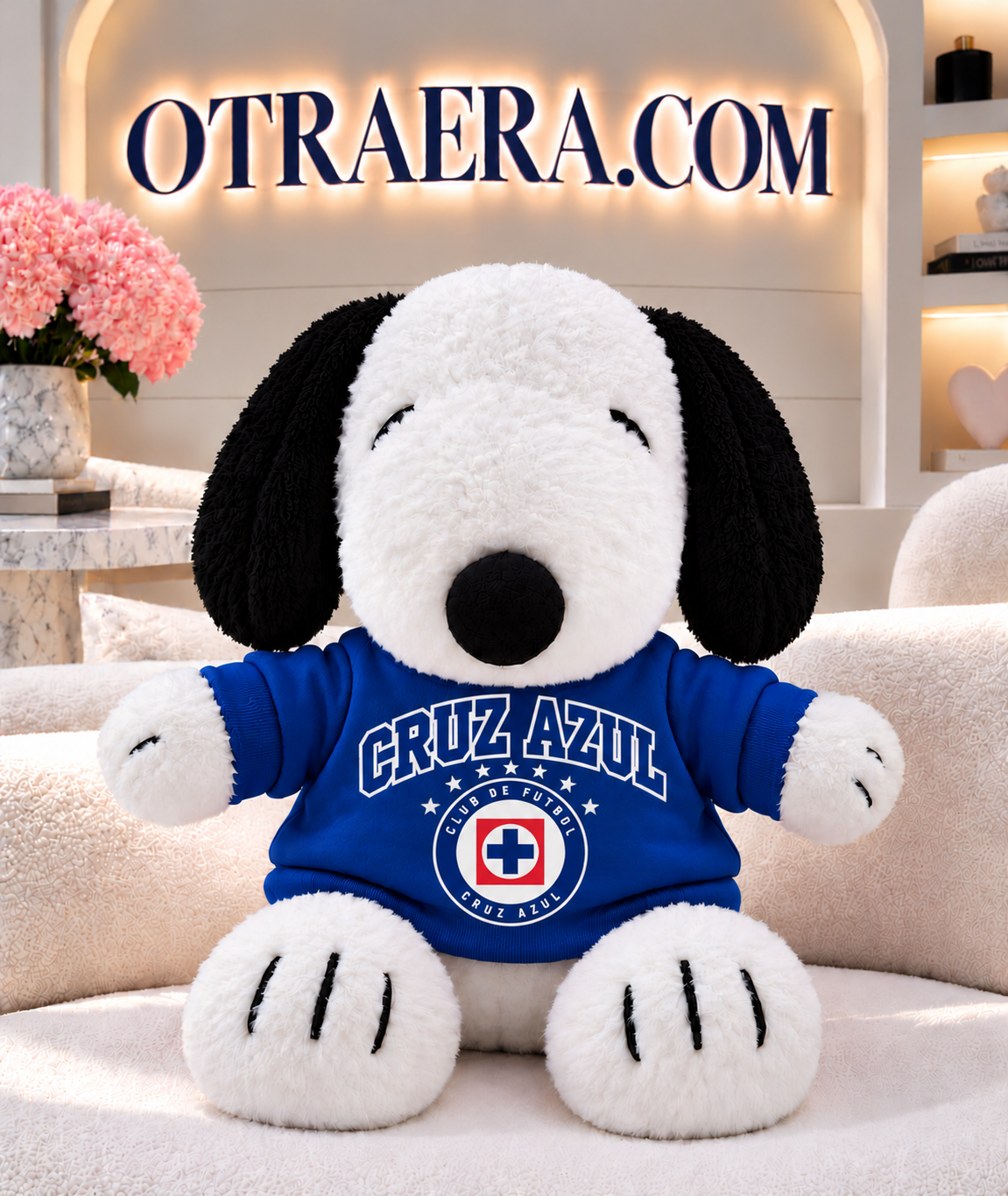 Cruz Azul Snoopy Plushie