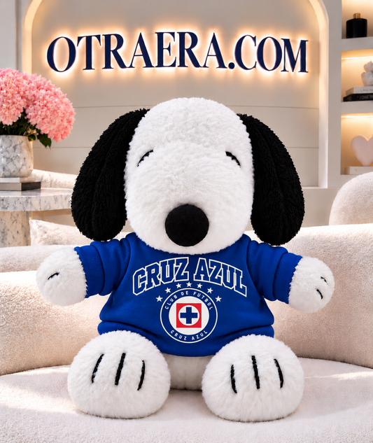 Cruz Azul Snoopy Plushie