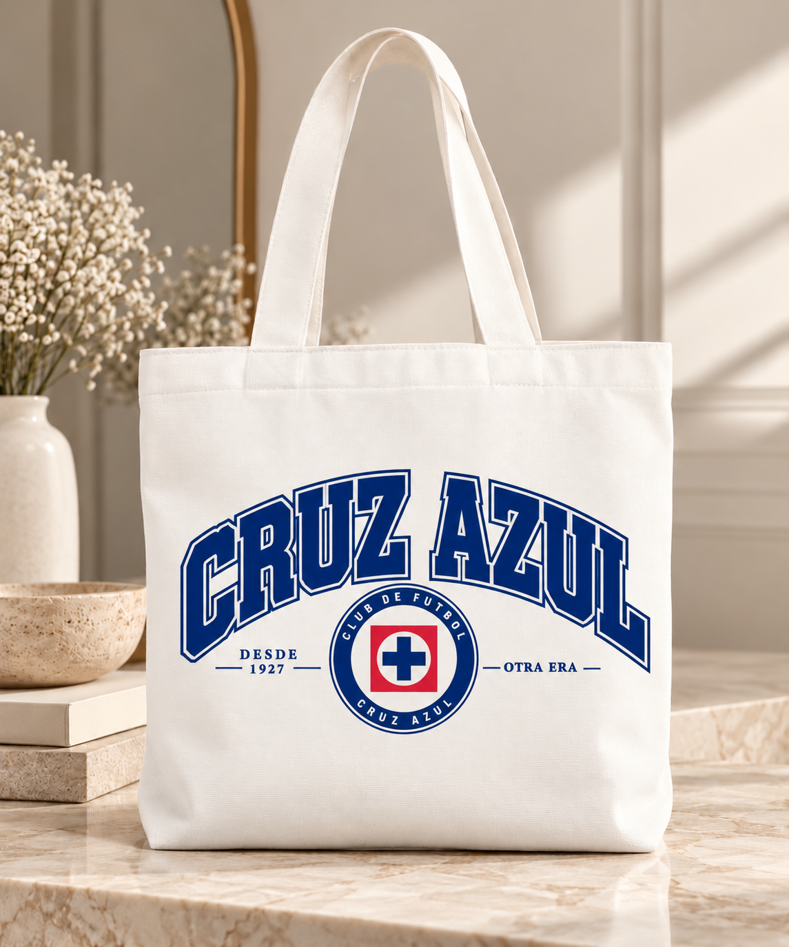 Cruz Azul Varsity Tote Bag