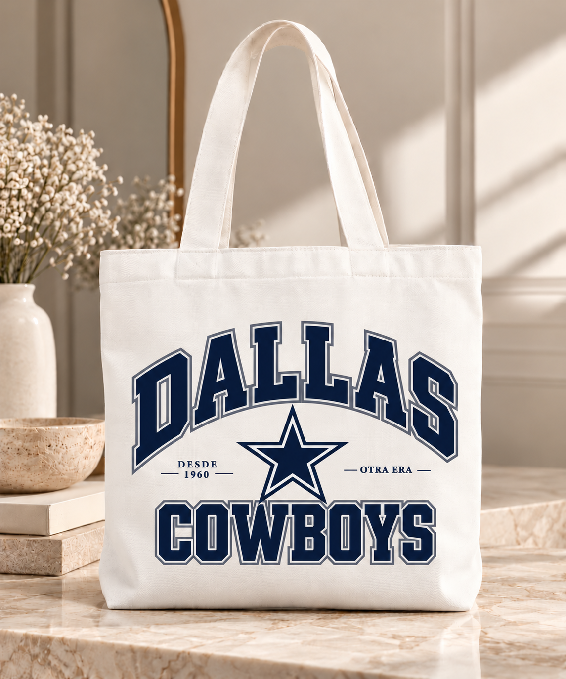 Dallas Cowboys Varsity Tote Bag