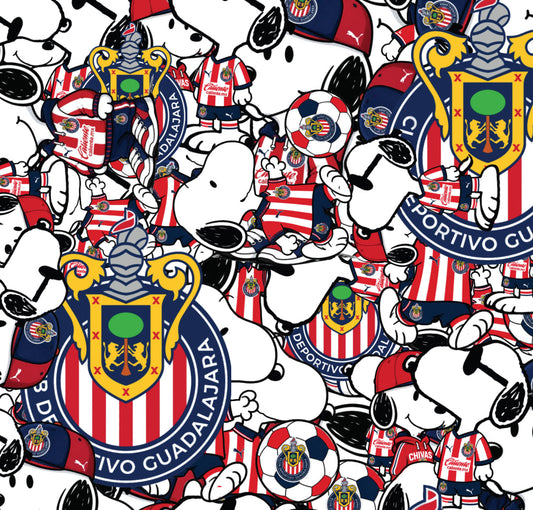 Snoopy x Chivas Sticker Set