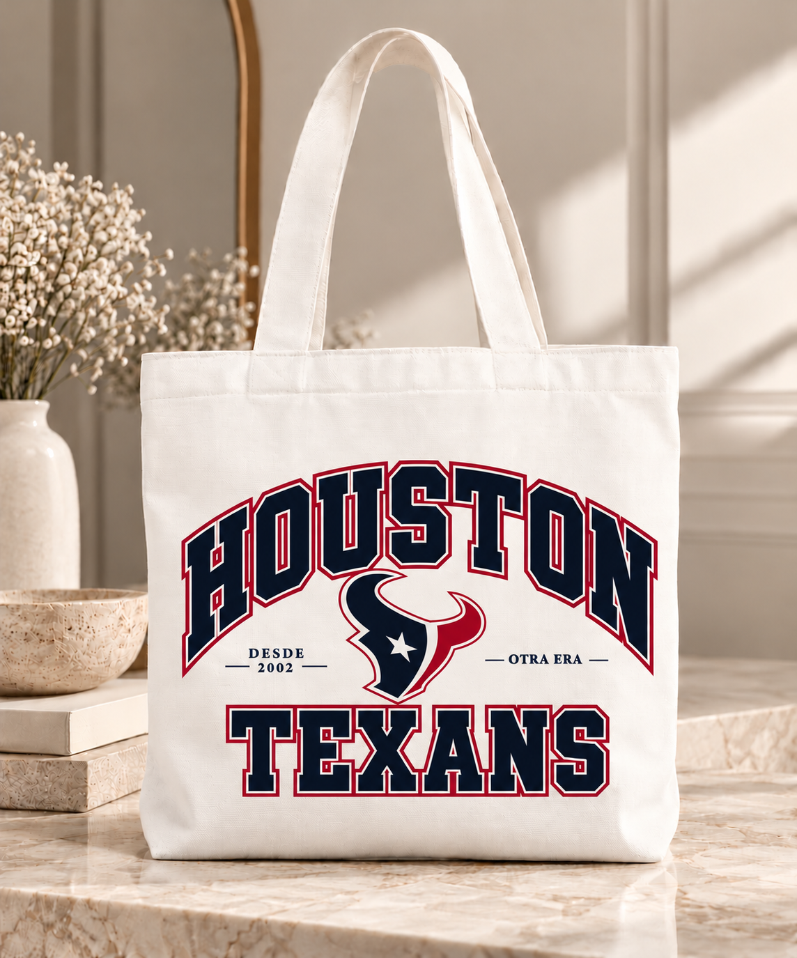 Houston Texans Varsity Tote Bag