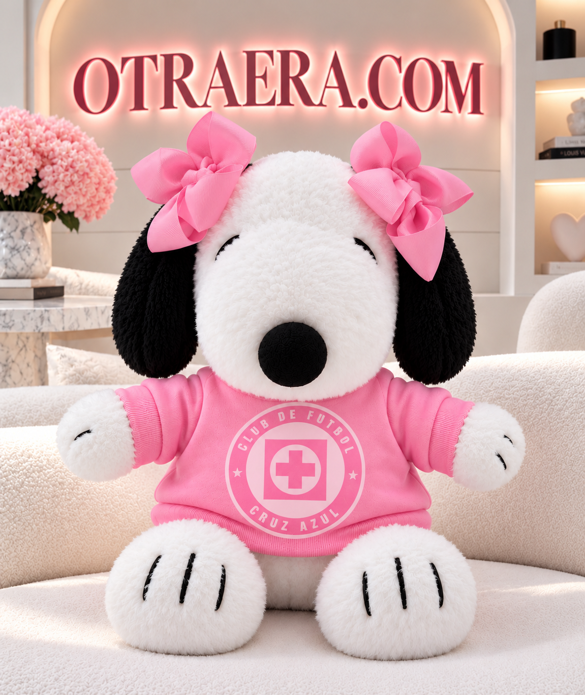 Cruz Azul Snoopy Plushie