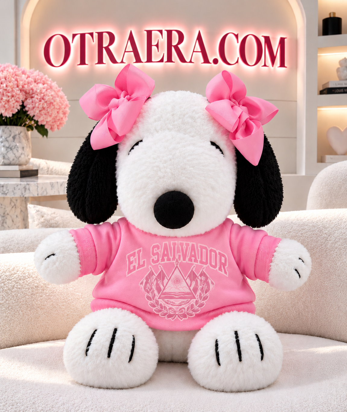 El Salvador Snoopy Plushie