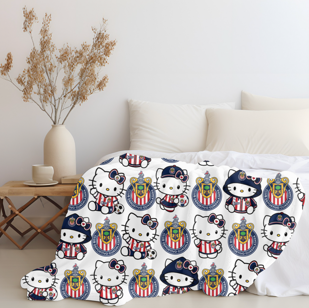 Hello Chivas Plush Blanket
