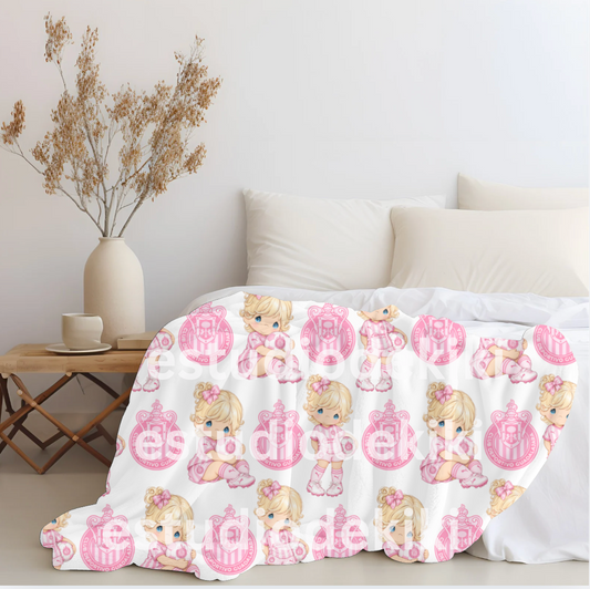 Precious Moments x Chivas Pink Plush Blanket